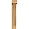 Ekena Millwork Traditional Block Rough Sawn Bracket w/ Offset Brace, Western Red Cedar, 6"W x 32"D x 38"H BKT0604X32X38TRA05RWR - alternate 2